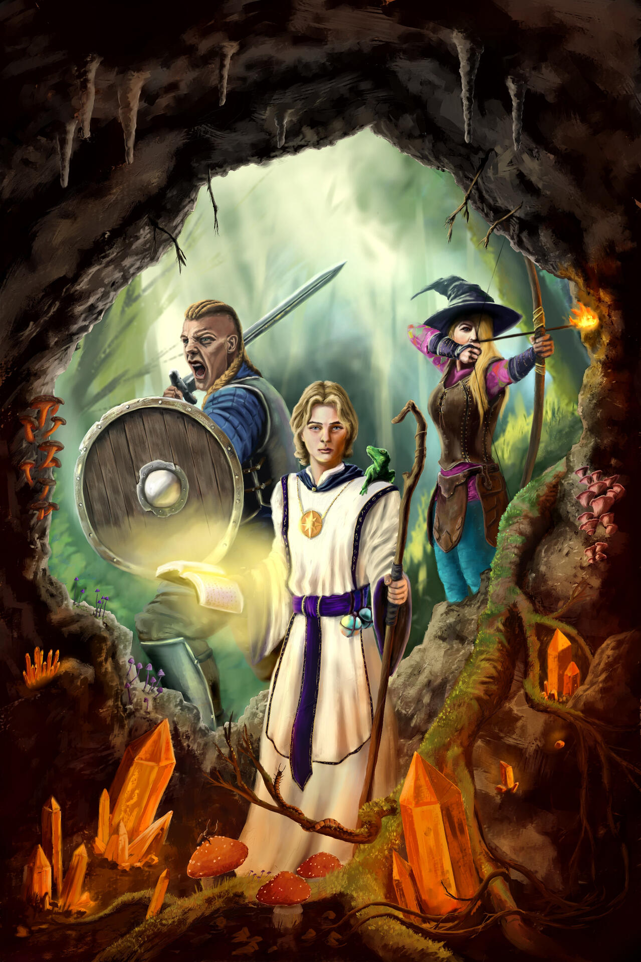 Book cover for Cleric by S.D.Mallery